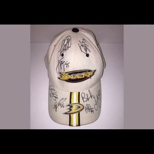 Anaheim Ducks NHL Autographed SnapBack